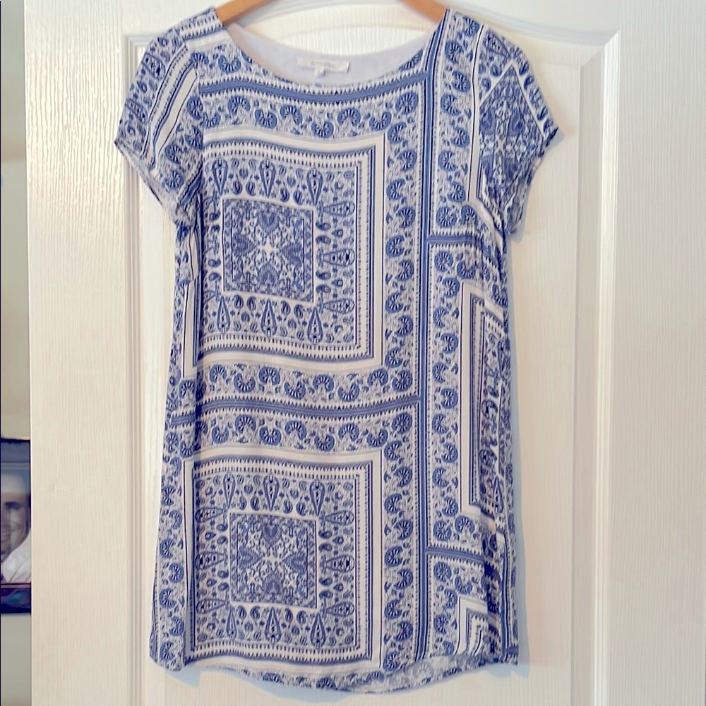 Blue Patterned Women’s Tunic